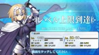 FGOジャンヌ強化でLV50に到達